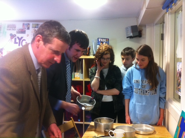 Lockerbie Youth Centre, Cllrs Diggle and Tait April 2013