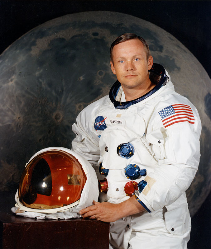 Neil Armstrong (1) courtesy of NASA